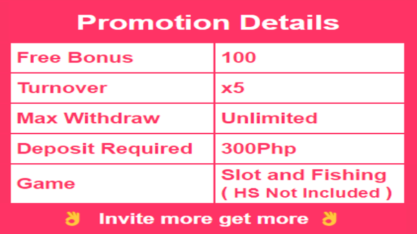 Referral Bonus Get PHP 100