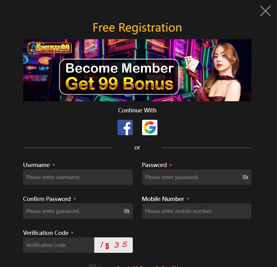 swerte99.com register