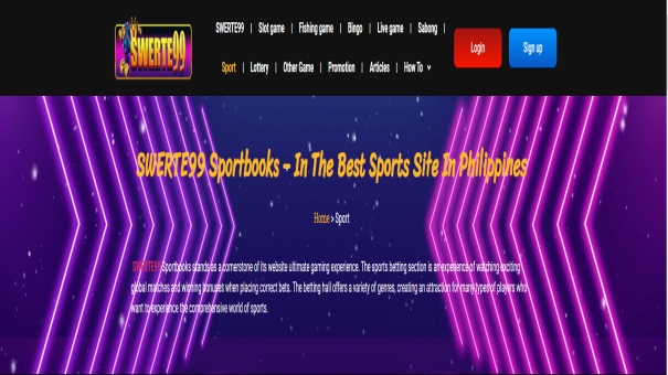 With competitive odds, enticing bonuses, and secure banking options, Sports betting site SWERTE99 Philippines delivers a world-class sports gambling experience from the convenience of your computer or mobile device.