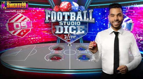 Football Studio Dice Evolution is a thrilling blend of Football Studio live and Bac Bo dice game. Perfect for football fans seeking quick and exciting gameplay. Cheer for HOME or AWAY while chatting with our lively hosts.