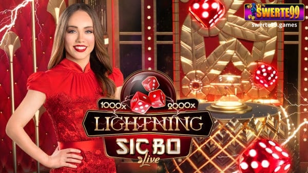 Lightning Sic Bo game by Evolution Gaming, is a fun game, paying up to 2000x the bet! The game's theme is dice and live casino.